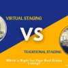 Virtual Staging vs Real Staging
