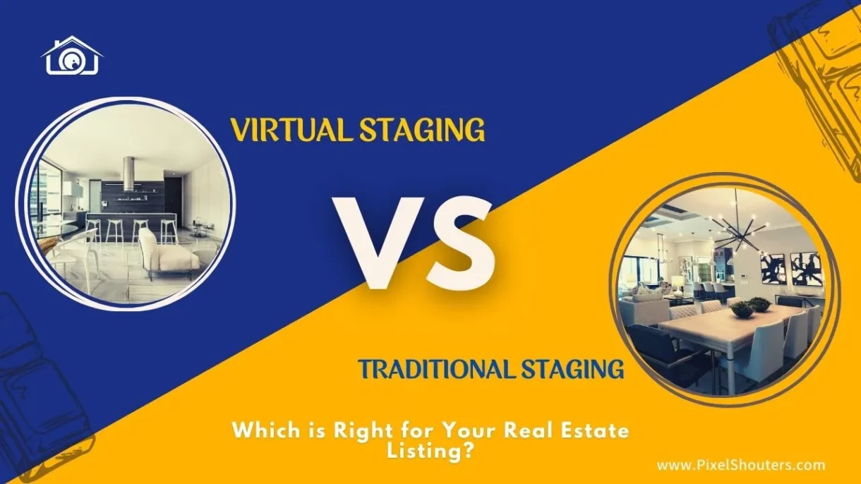 Virtual Staging vs Real Staging