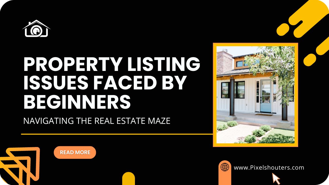 Navigating the Real Estate Maze: Common Property Listing Issues Faced by Beginners