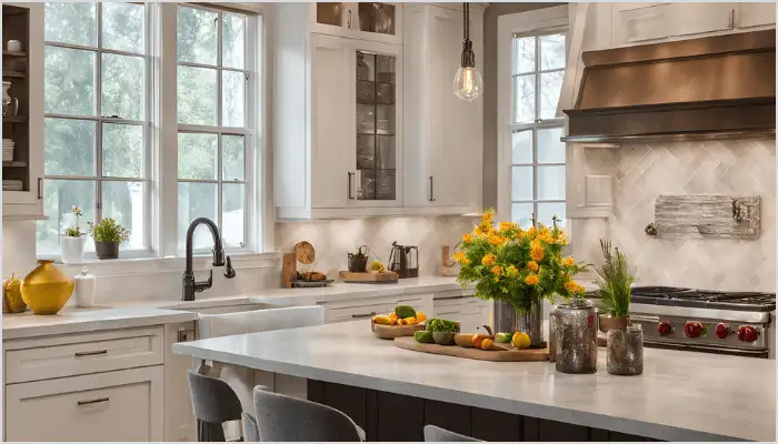 kitchen partial home staging image