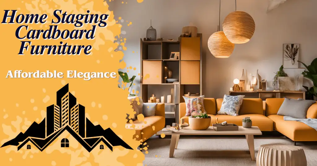 Home Staging Cardboard Furniture: Affordable Elegance
