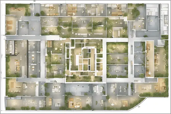 Choosing the right floor plan style for commercial real estate, showcasing various 2D and 3D layouts for office spaces and commercial properties