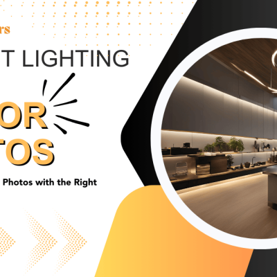 Natural and artificial lighting setup for capturing stunning indoor photos
