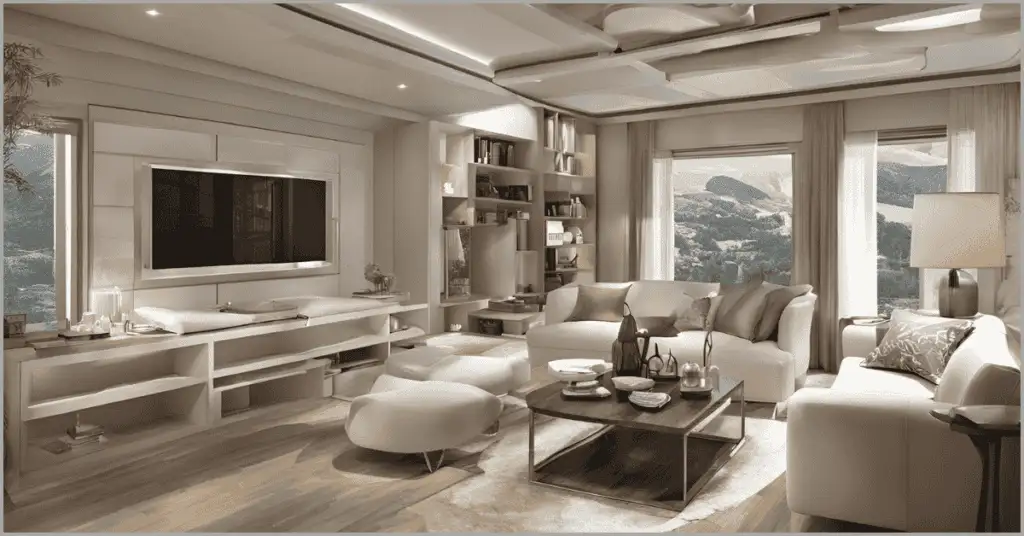 Interior of a Home with Sofa and Windows - How to Create a 360° Virtual Tour