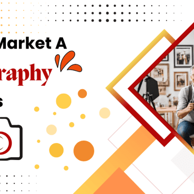 Old man photographer sitting on chair smiling, illustrating how to market a photography business