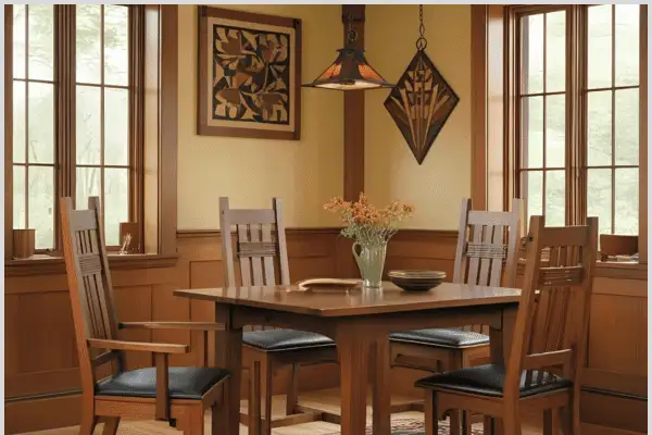 4. Arts and Crafts Movement (Late 1800s–Early 1900s)- american interior design