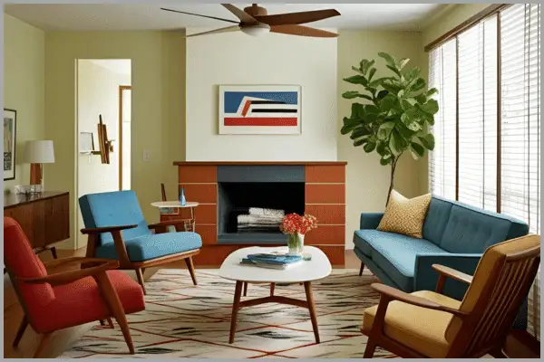 5. Mid-Century Modern (1940s–1960s)