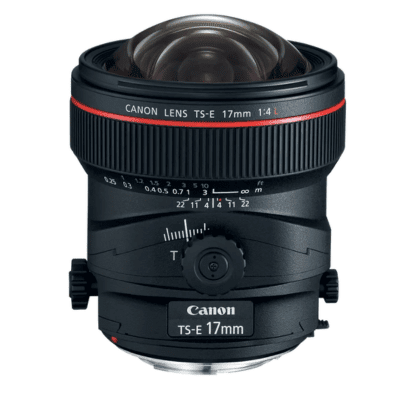 Canon TS-E 17mm f/4L lens, a top choice among lenses for real estate photography.