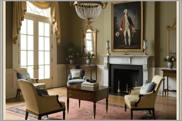 Federal Style (Date Late 1700s to Early 1800s)- american interior design
