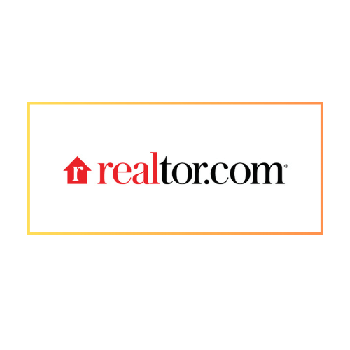Realtor.com logo with a red house icon on a white background.