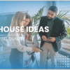 Professionals collaborating in a modern office with plants, promoting 32 open house ideas for quality leads.