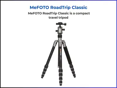 MeFOTO RoadTrip Classic - Best Tripods for Real Estate Photography