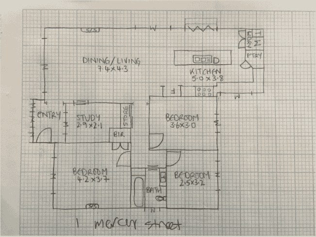 Floor Plan Before