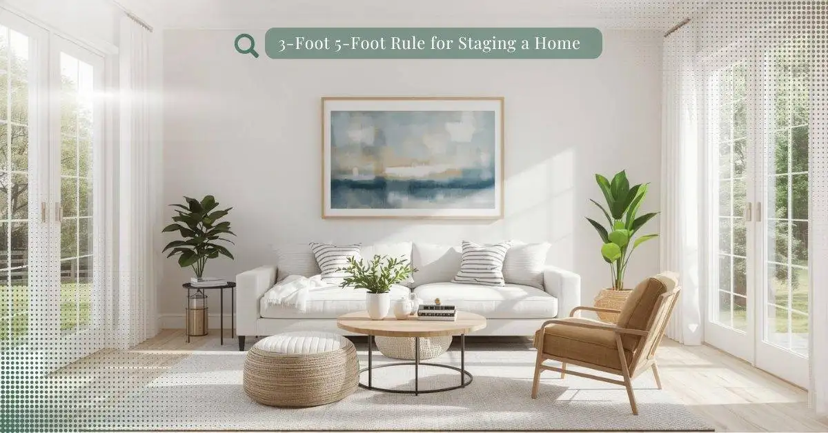 What is the 3-Foot 5-Foot Rule for Staging a Home?