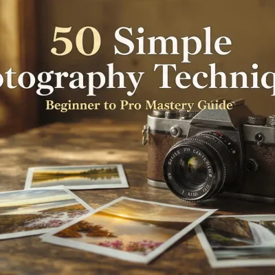 50 Simple Photography Techniques - Beginner to Pro Mastery Guide