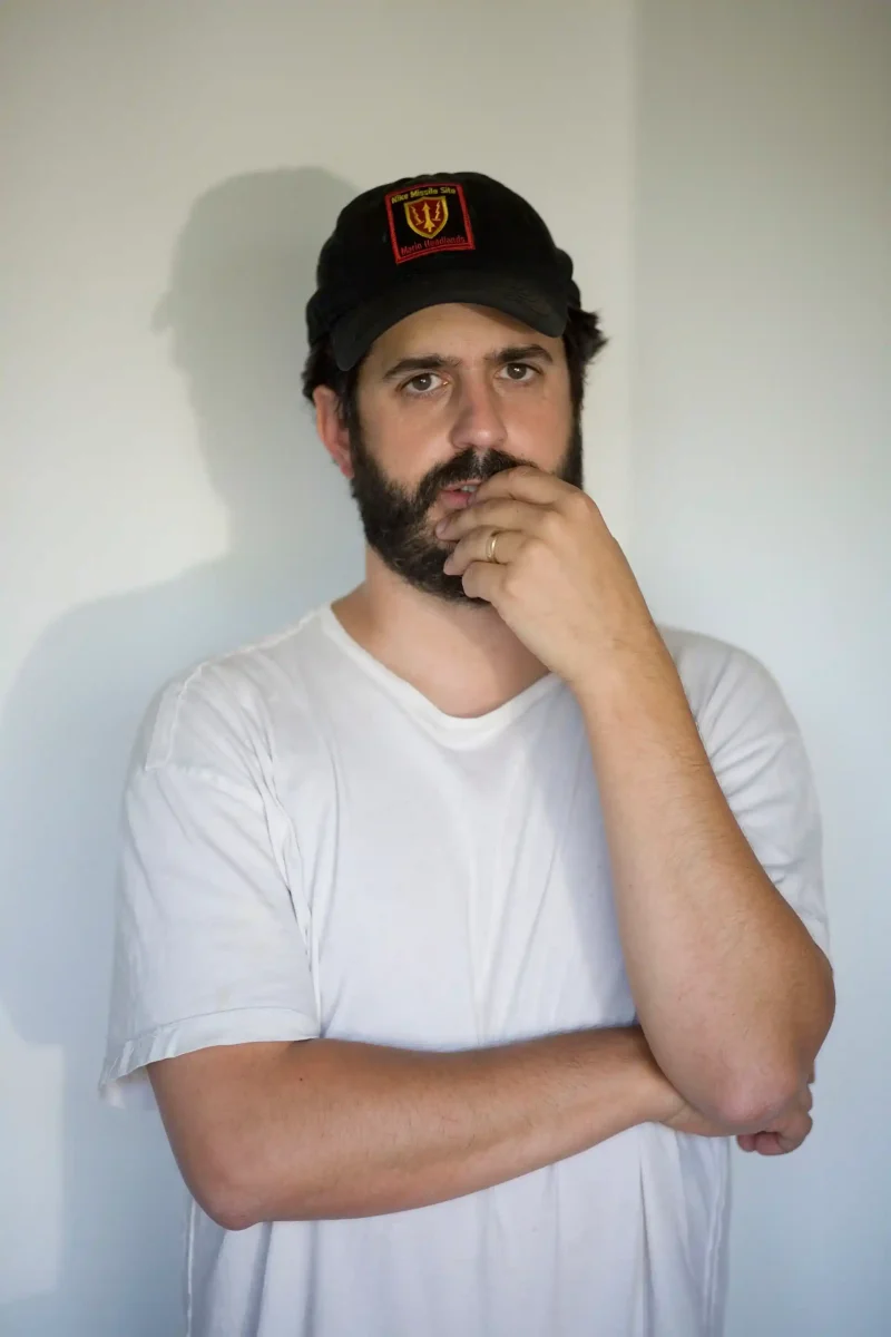 Portrait of influential portrait photographer Alec Soth (b. 1969)