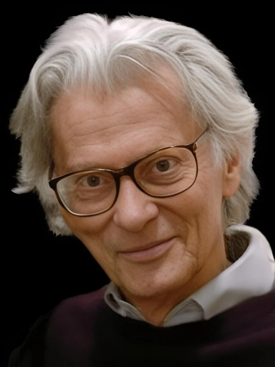 Portrait of influential portrait photographer Richard Avedon (1923–2004)