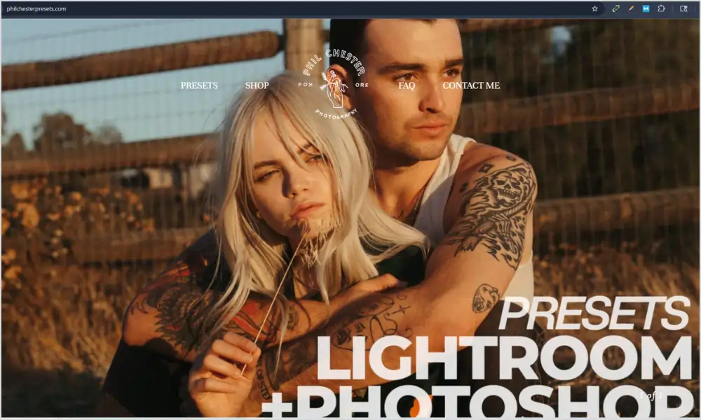Phil Chester – Editorial Photography Websites for Wedding Inspiration