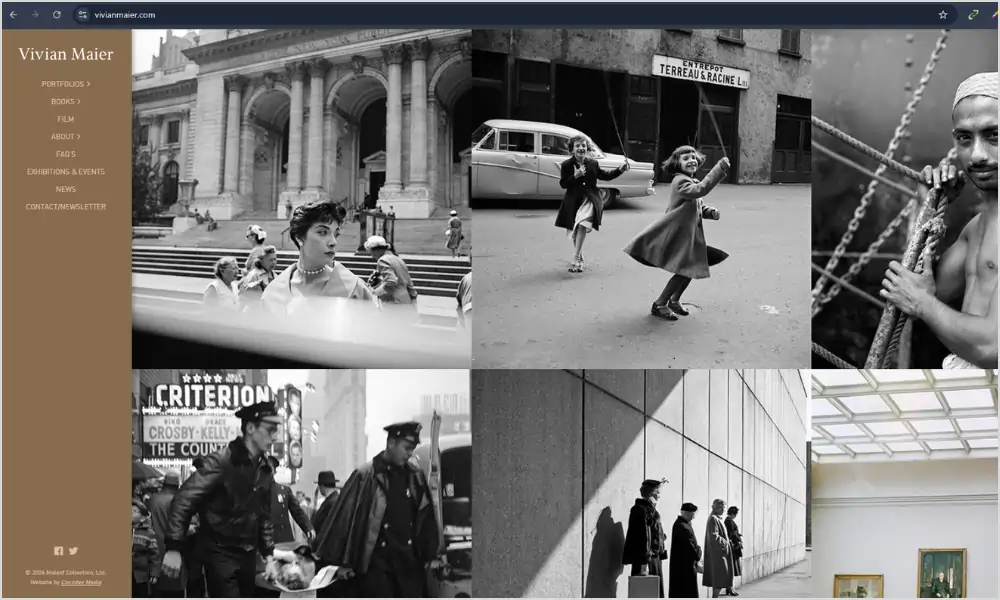 Vivian Maier – Legendary Photography Websites for Street Photography