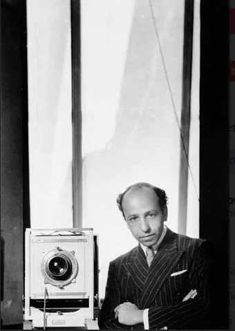 Portrait of influential portrait photographer Yousuf Karsh (1908–2002)