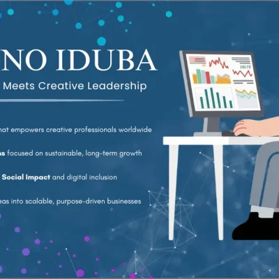 Mariano Iduba, digital creator working in a modern studio, inspiring innovation for creative professionals