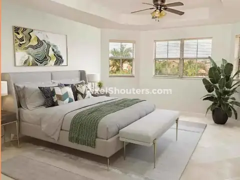 Room after real estate virtual renovation editing