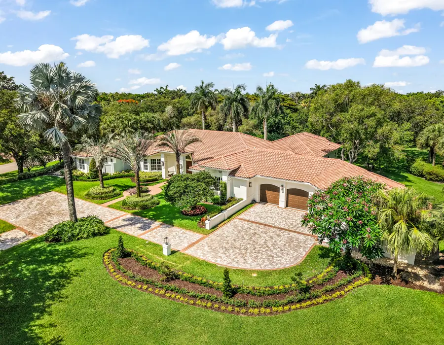 Luxury estate aerial drone photo after sky and color enhancement by PixelShouters