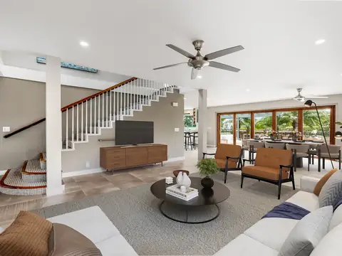 Living room after real estate virtual staging