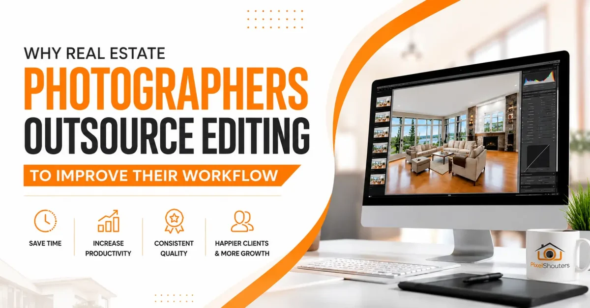 Why Real Estate Photographers Outsource Editing to Improve Their Workflow