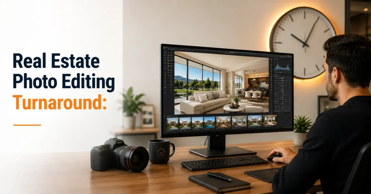 Real Estate Photo Editing Turnaround: How Delivery Timelines Actually Work