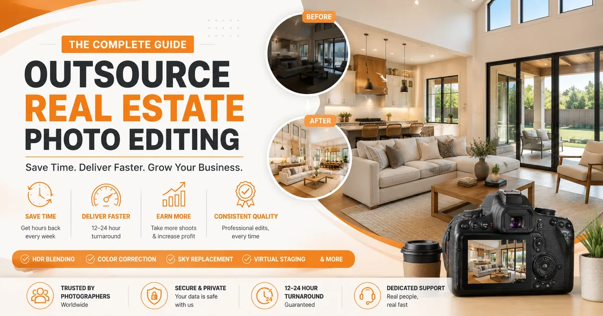 Outsource Real Estate Photo Editing: A Practical Checklist
