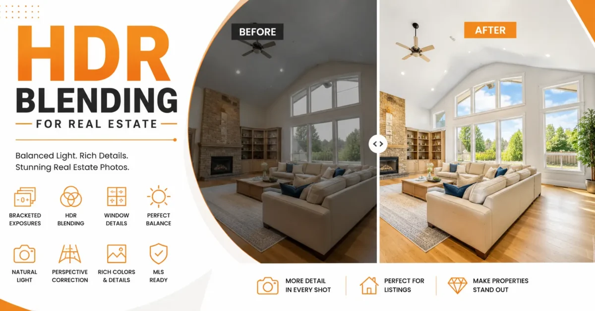 HDR Blending for Real Estate Photography Explained