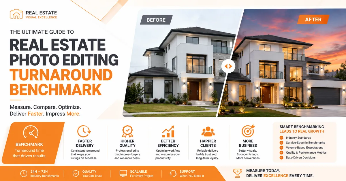 Real Estate Photo Editing Turnaround Benchmark: A Practical KPI Guide