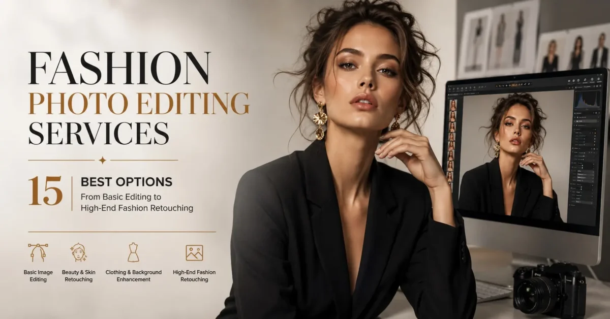 Fashion Photo Editing Services: 15 Best Solutions From Basic Image Editing to High-End Fashion Retouching