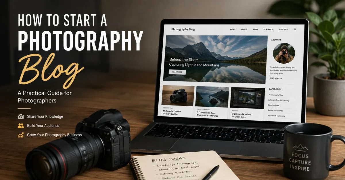 How to Start a Photography Blog: Turn Your Photos Into Stories
