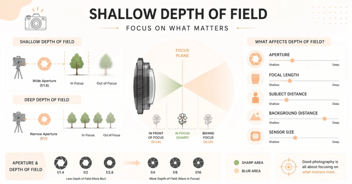 How to Get Shallow Depth of Field in Real Estate Photos: 7 Proven Ways With Examples, Settings & Before/After Editing