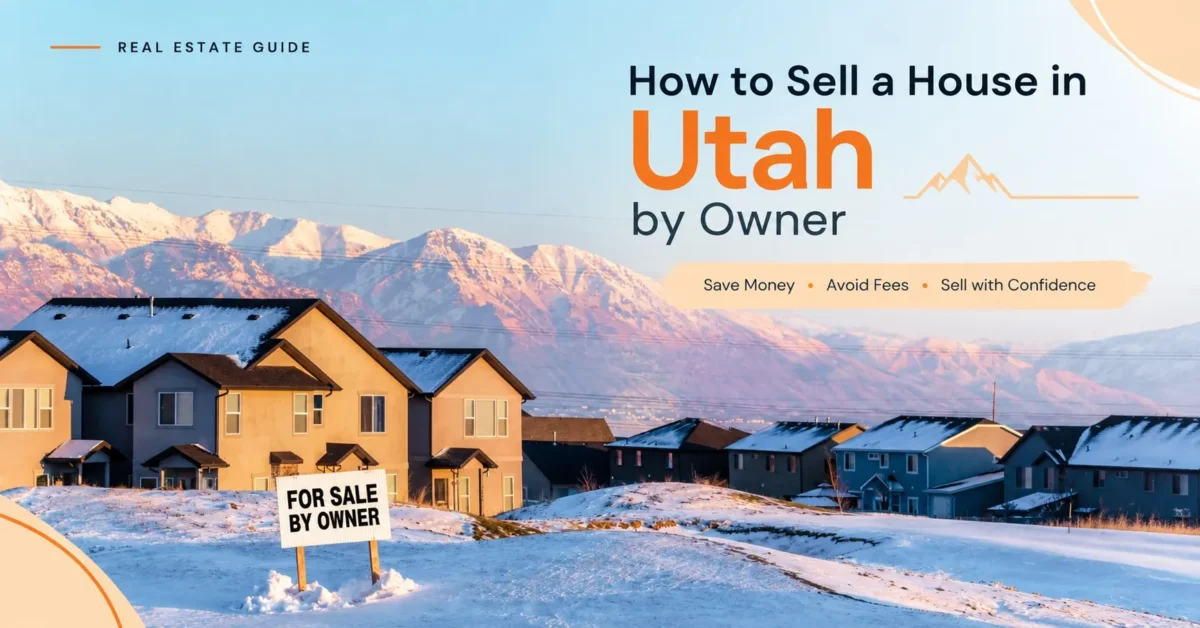 How to Sell a House in Utah by Owner: 15 Steps to Price, List & Close Without an Agent